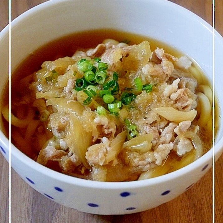 肉 うどん レシピ 人気